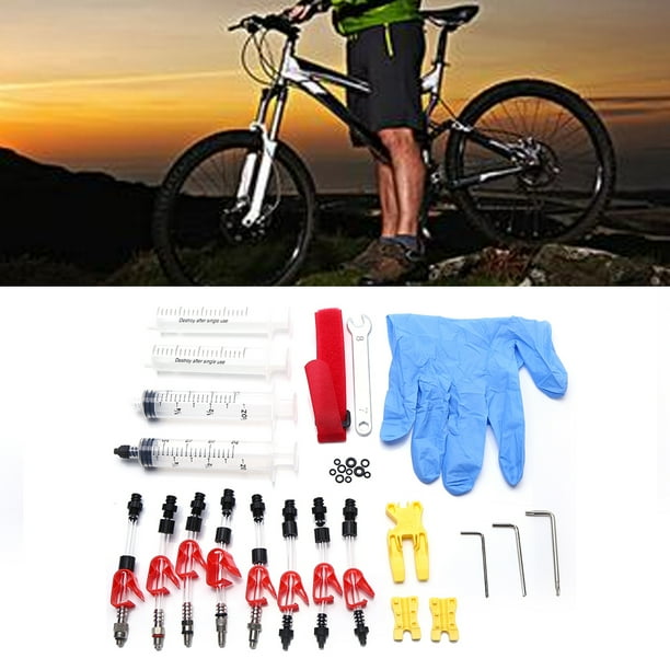 Professional Bicycle Brake Bleed Kit For Mineral Oil Hydraulic Magura Tektro US